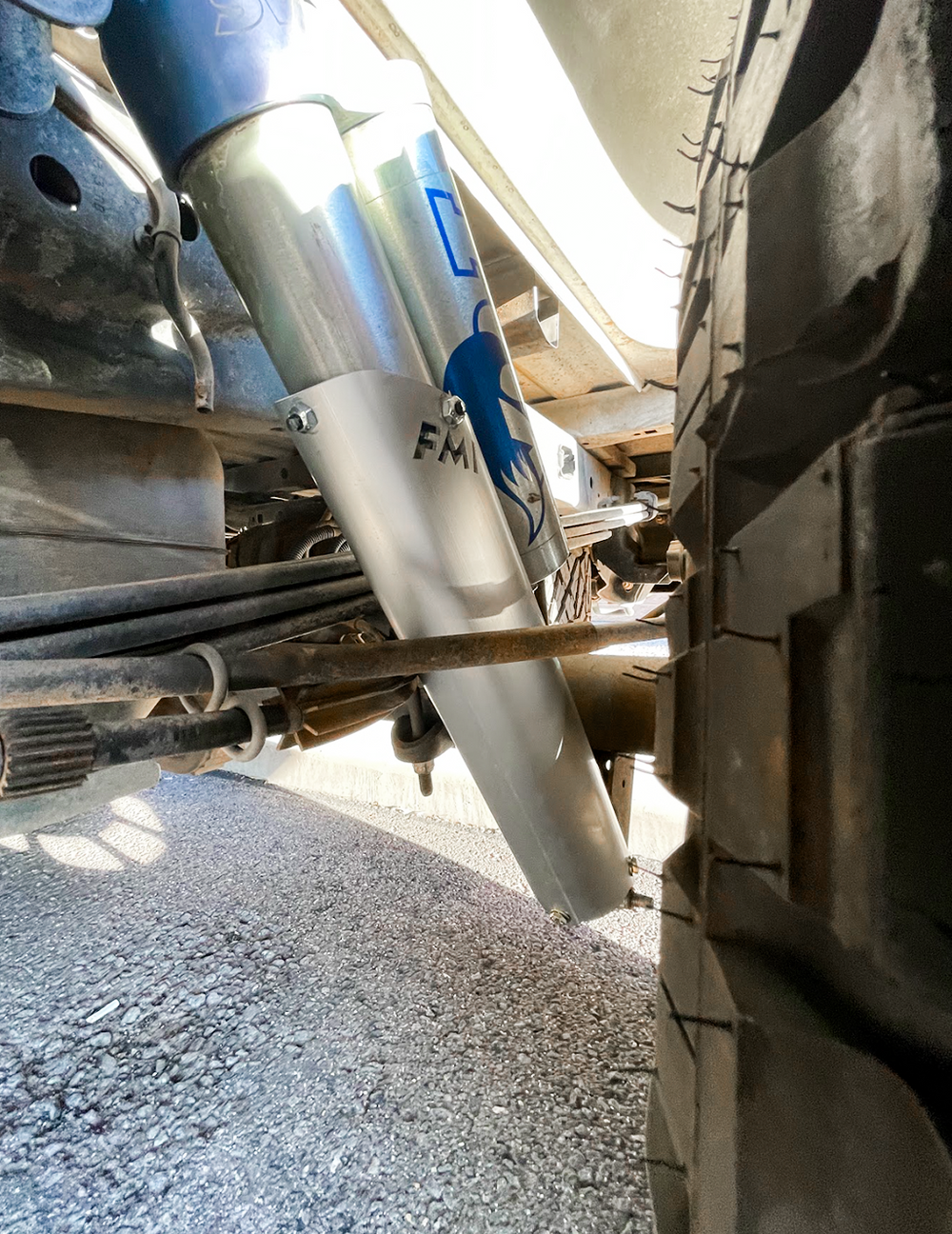 2010-2014 Gen 1 Raptor Full length Aluminum Shock Guard, REPLACEMENT (PAIR)