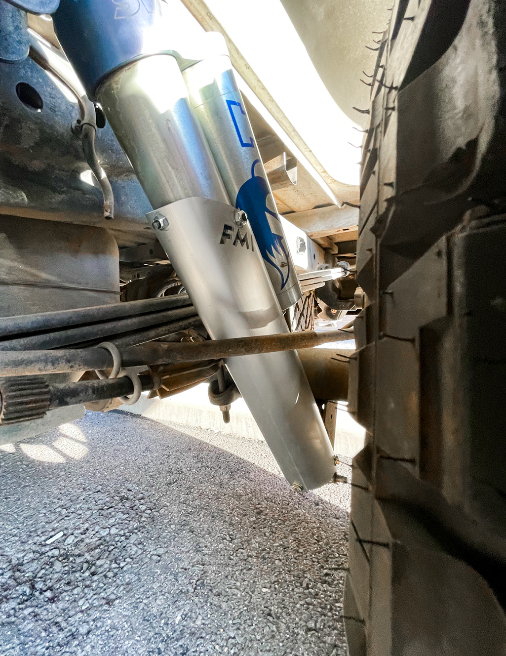 2010-2014 Gen 1 Raptor Full length Aluminum Shock Guard, REPLACEMENT (PAIR)