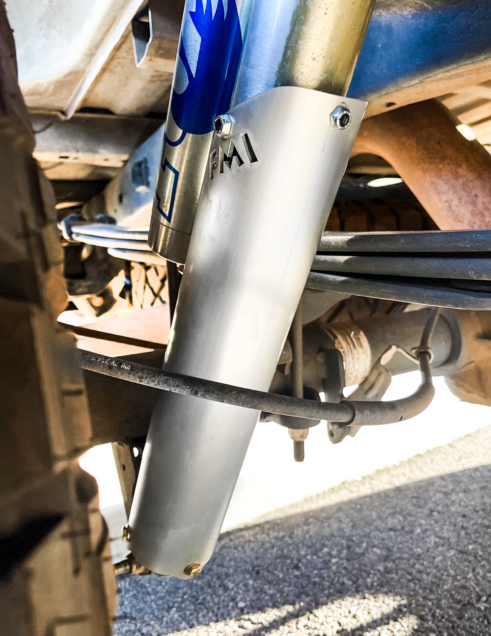 2010-2014 Gen 1 Raptor Full length Aluminum Shock Guard, REPLACEMENT (PAIR)