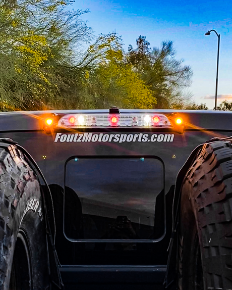 2017, 2018, 2019, 2020, 2021, 2022, 2023, 2024 Ford Raptor - Third Brake Light Antenna Mount - Rigid Lights - Bullet Proof Diesel