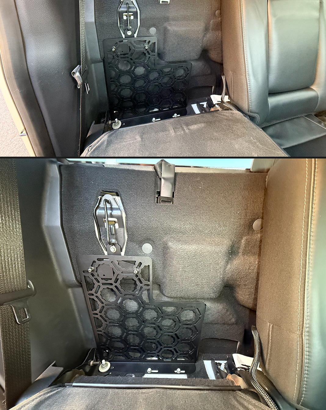 2017, 2018, 2019, 2020, 2021, 2022 F250 Super Duty  Behind Rear Seat Storage Panel