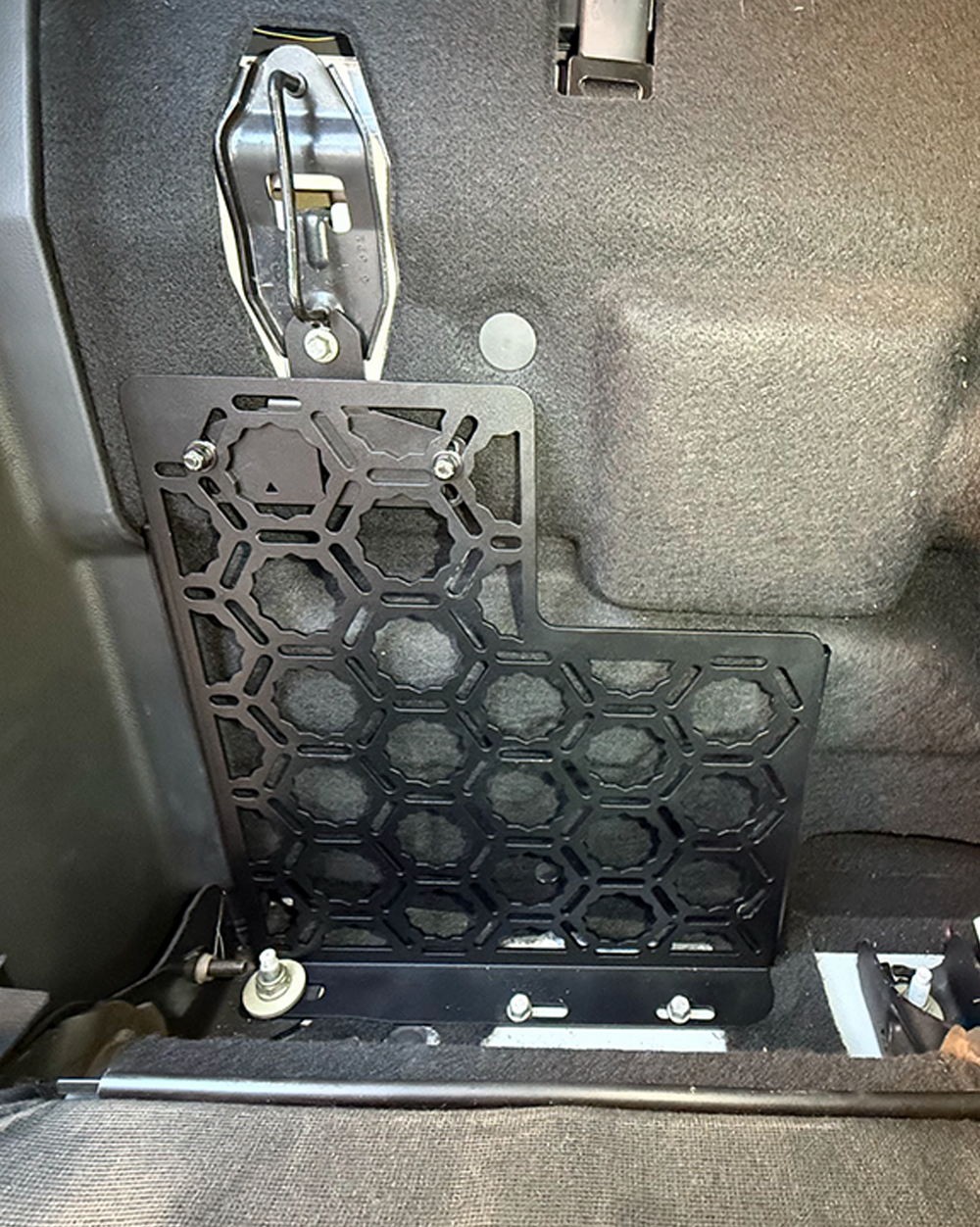 2017, 2018, 2019, 2020, 2021, 2022 F250 Super Duty  Behind Rear Seat Storage Panel
