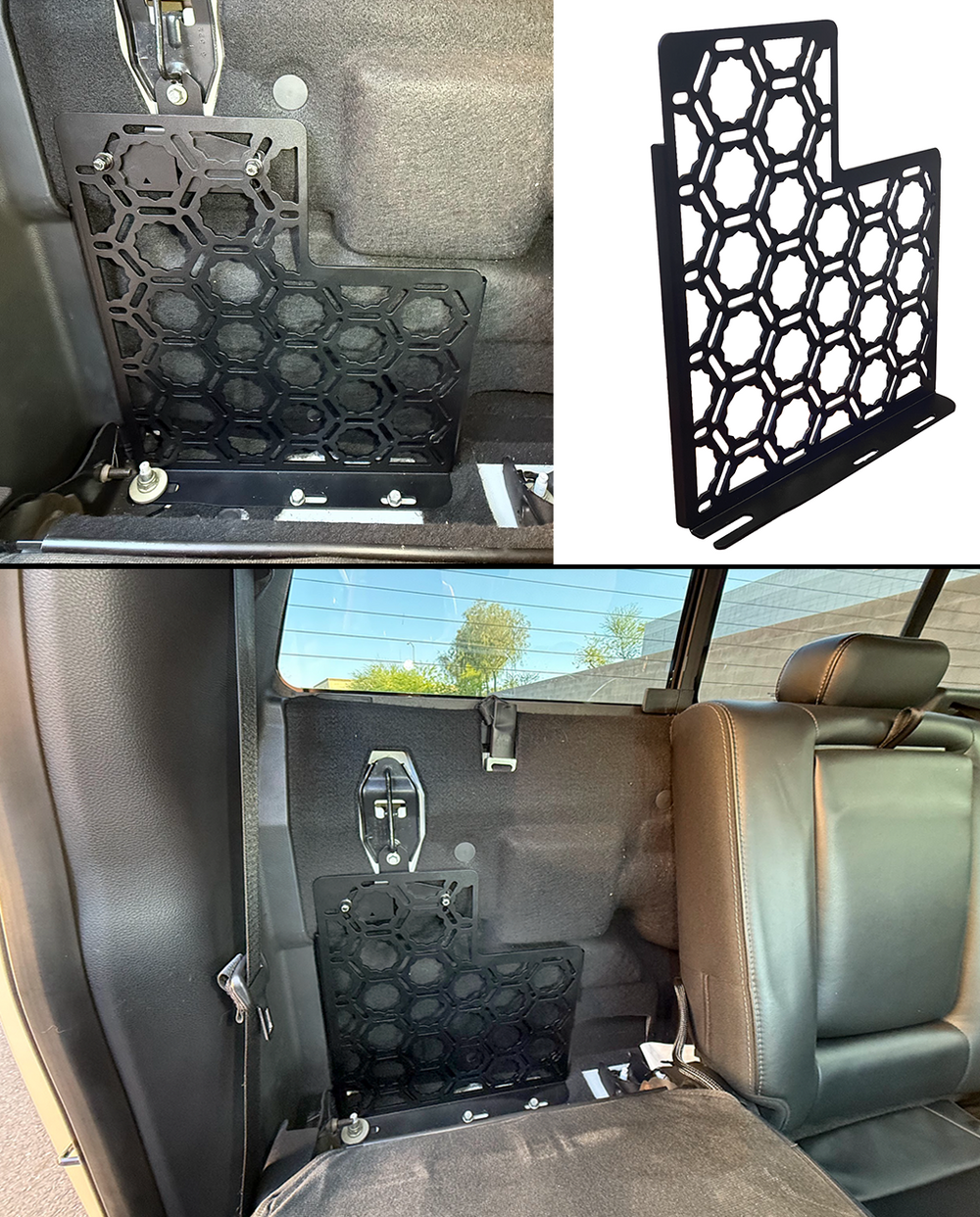 2017, 2018, 2019, 2020, 2021, 2022 F250 Super Duty  Behind Rear Seat Storage Panel