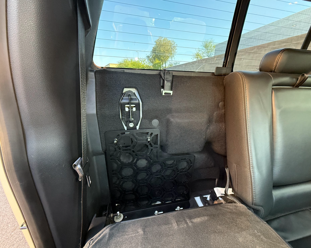 2017, 2018, 2019, 2020, 2021, 2022 F250 Super Duty  Behind Rear Seat Storage Panel