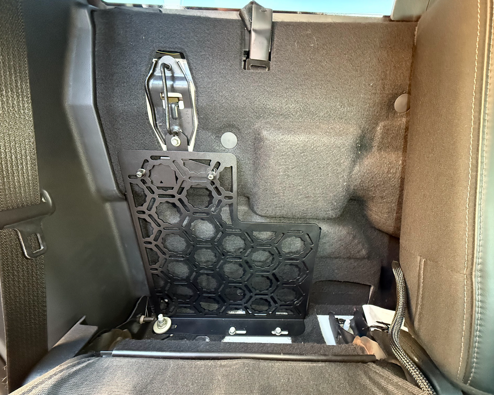 2017, 2018, 2019, 2020, 2021, 2022 F250 Super Duty  Behind Rear Seat Storage Panel