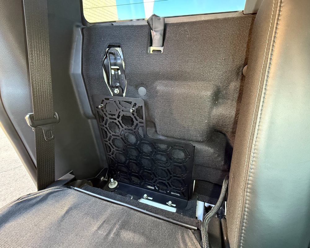 2017, 2018, 2019, 2020, 2021, 2022 F250 Super Duty  Behind Rear Seat Storage Panel