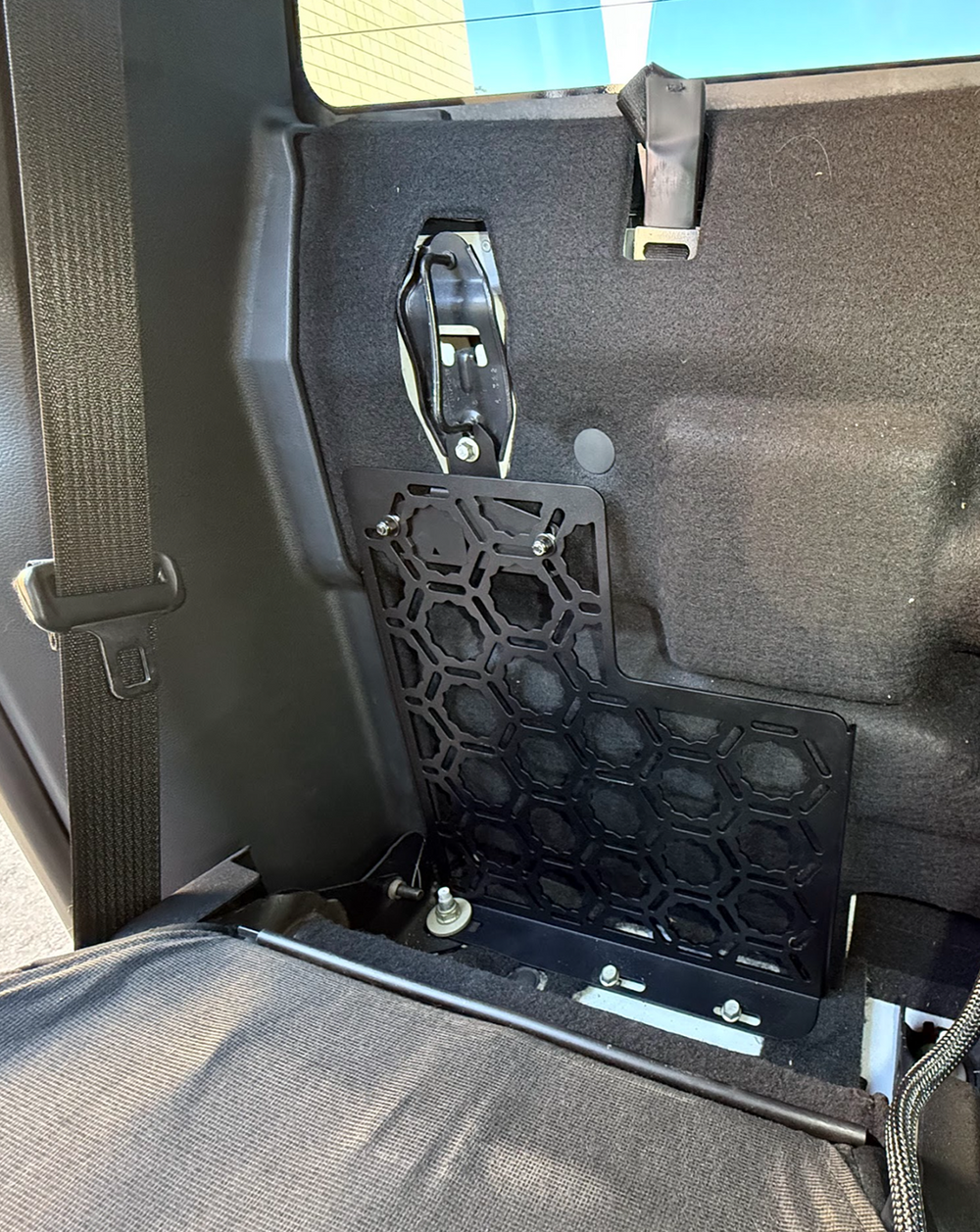2017, 2018, 2019, 2020, 2021, 2022 F250 Super Duty  Behind Rear Seat Storage Panel