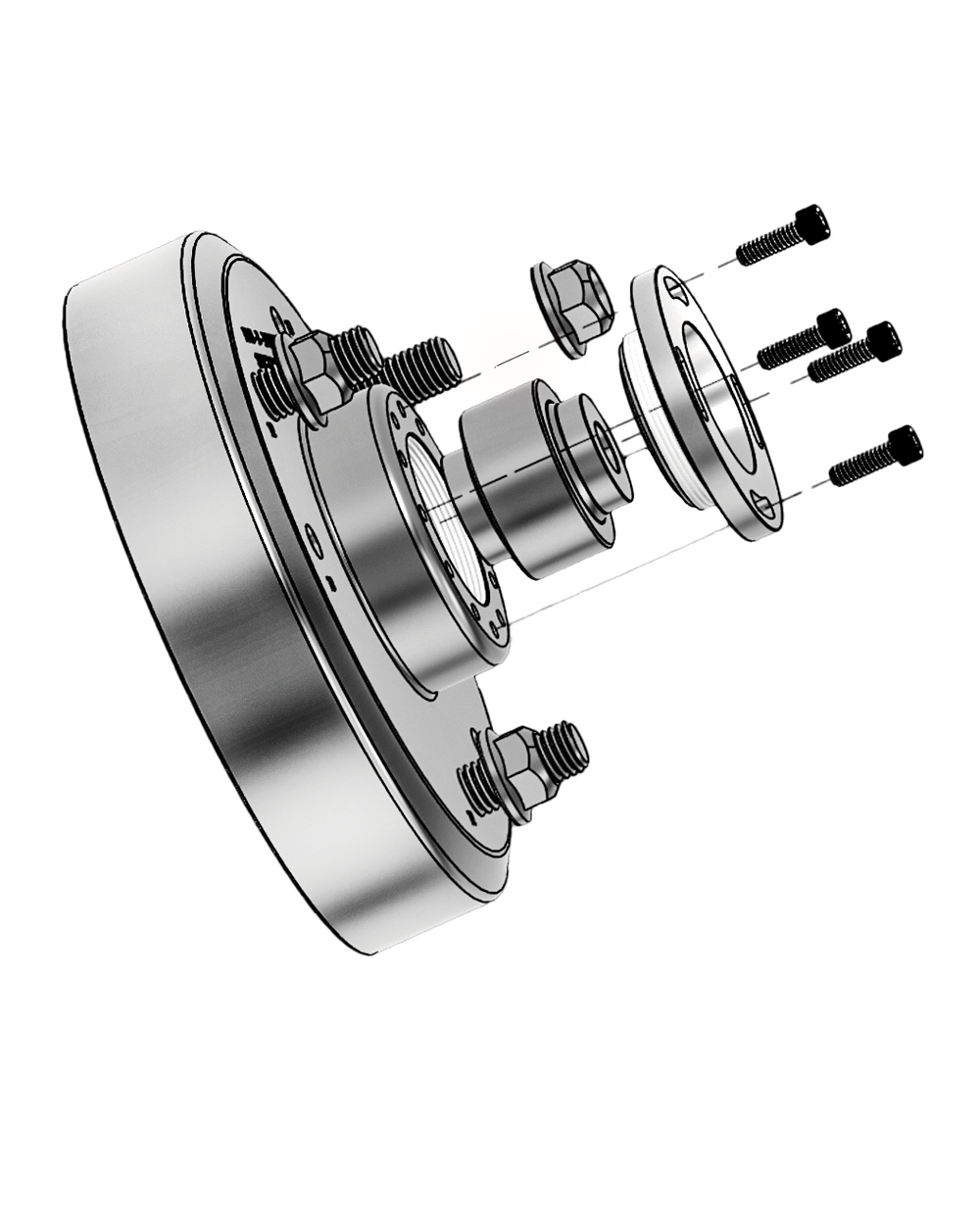 2017-2020 Raptor - Heavy Duty Billet Top Hat with 1.5 inch Lift for Stock Shock - Phase 1
