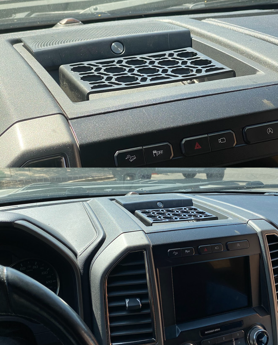 (2017 -2020) Gen 2 Raptor & (2015-2020) F150 - Center Dash Panel Mount Kit