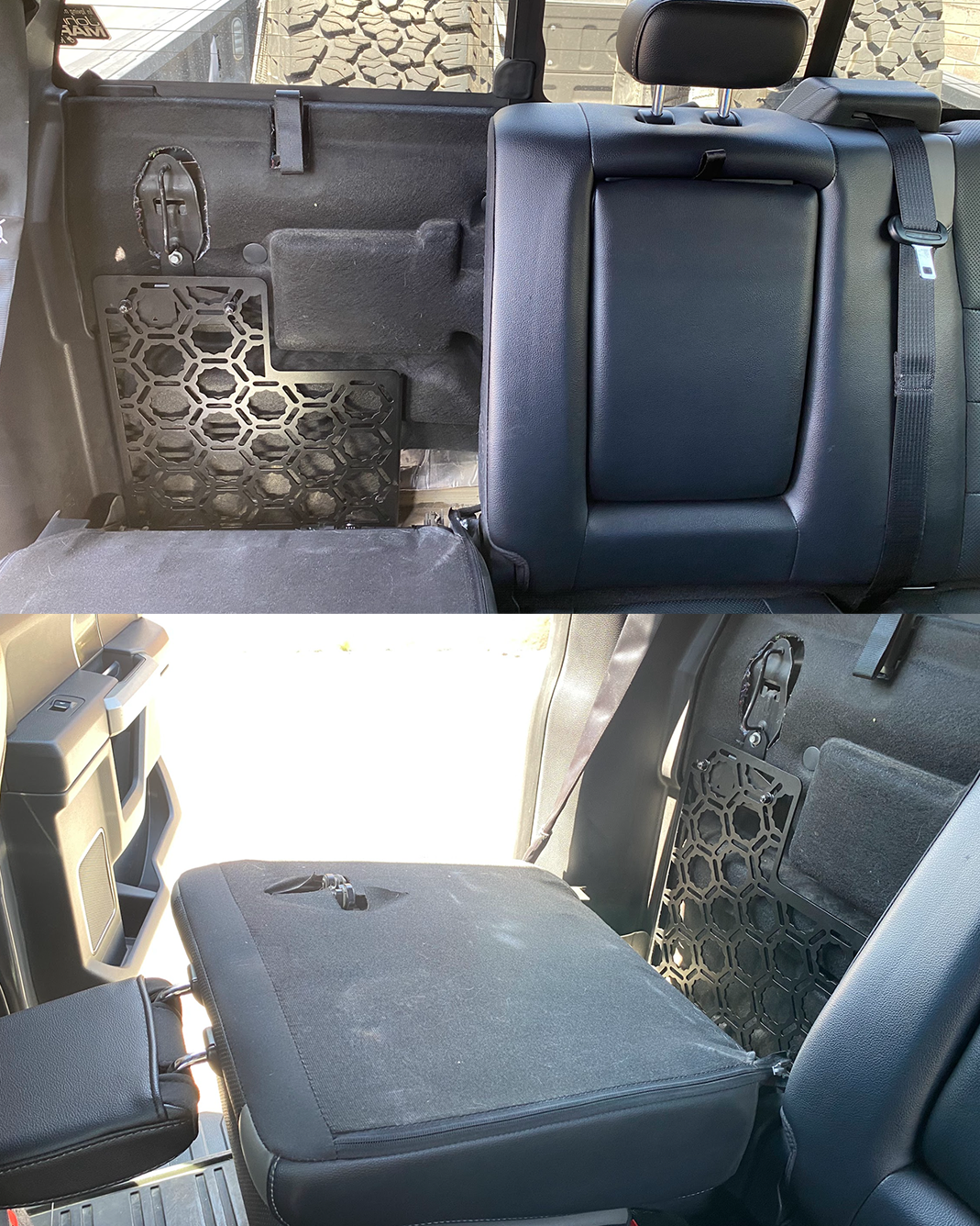 2017, 2018, 2018, 2020 Ford Raptor Behind Rear Seat Panel Kit