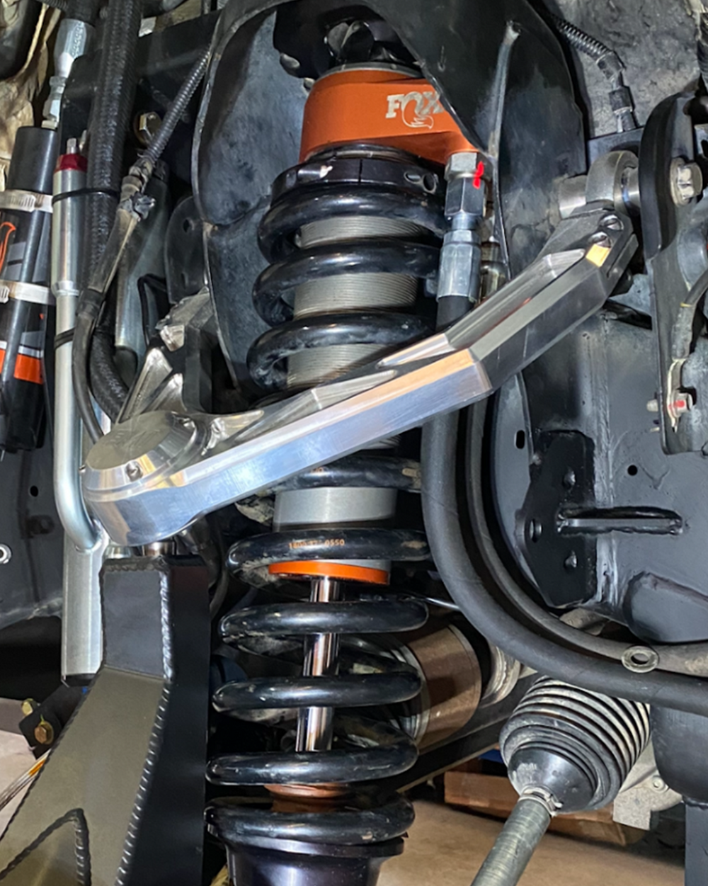 stock length Billet Upper Control Arm Kit  For 2017, 2018, 2019, 2020 Ford Raptor