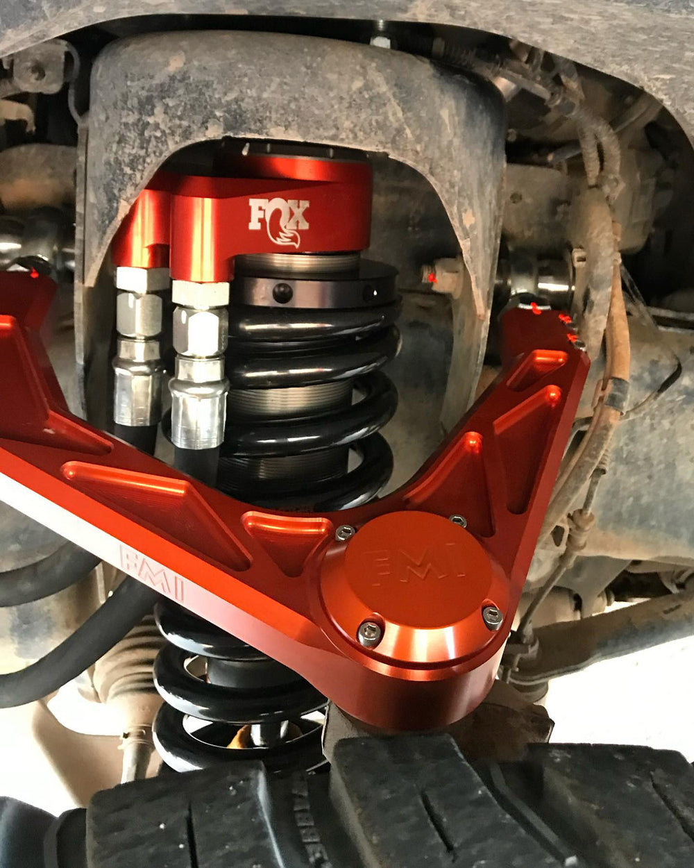 stock length Billet Upper Control Arm Kit  For 2017, 2018, 2019, 2020 Ford Raptor