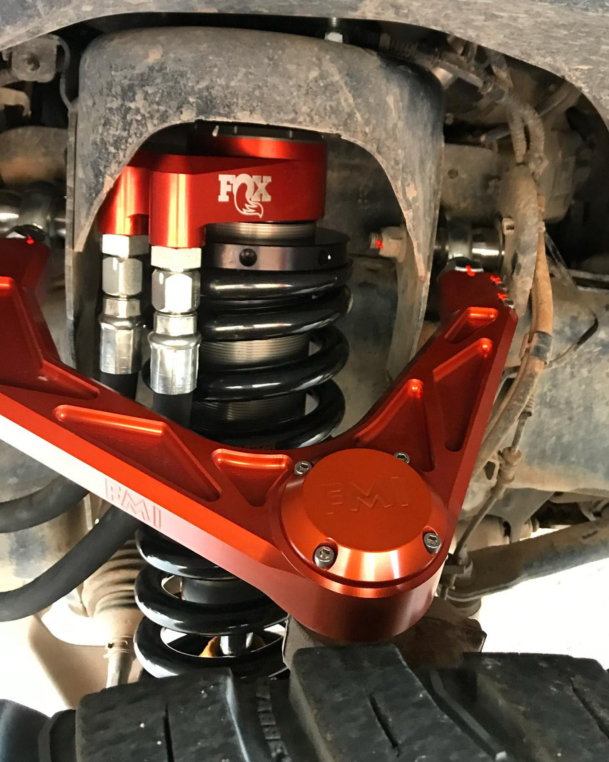 stock length Billet Upper Control Arm Kit  For 2017, 2018, 2019, 2020 Ford Raptor