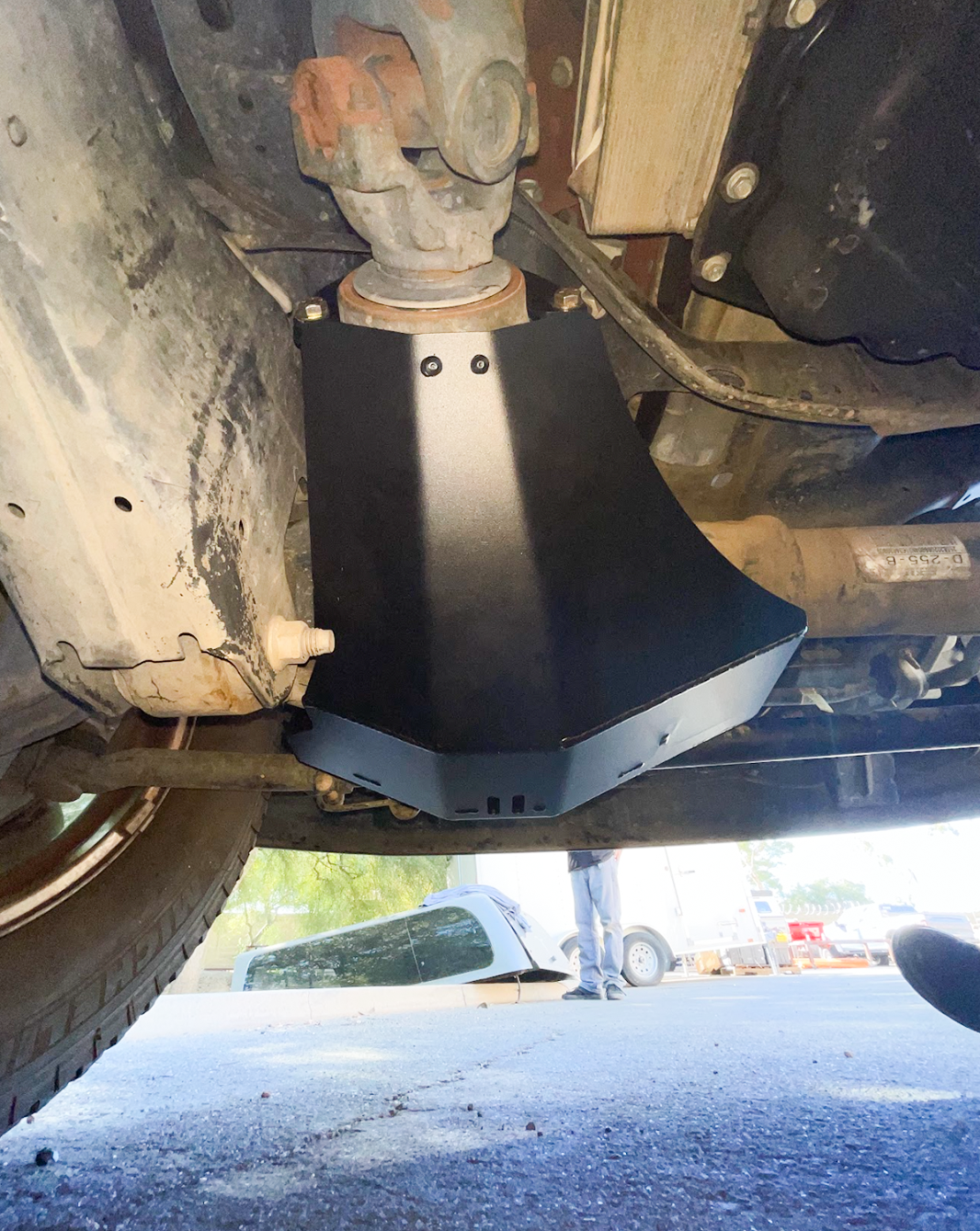 2017-2022 Super Duty - Front Differential Skid Plate, Dana 60 Front Axles