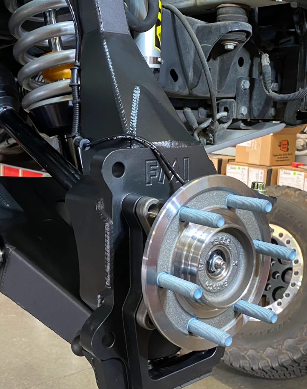 Gen 2 Raptor Fabricated Front Spindle kit