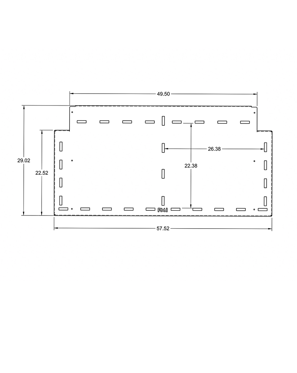 2017 - 2024 Ford Raptor Modular Bed Organizer with Slide Out Cargo Tray