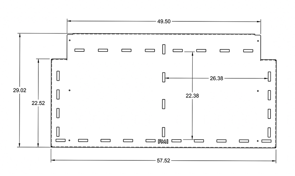2017 - 2024 Ford Raptor Modular Bed Organizer with Slide Out Cargo Tray