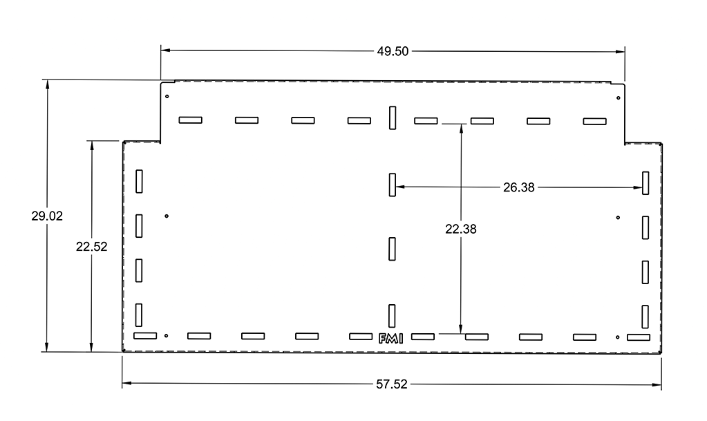 2017 - 2024 Ford Raptor Modular Bed Organizer with Slide Out Cargo Tray