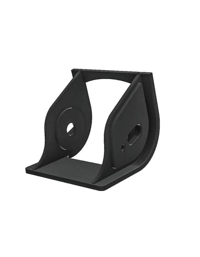 Low profile lower arm pocket replacement reduces hang-ups on rocky terrain