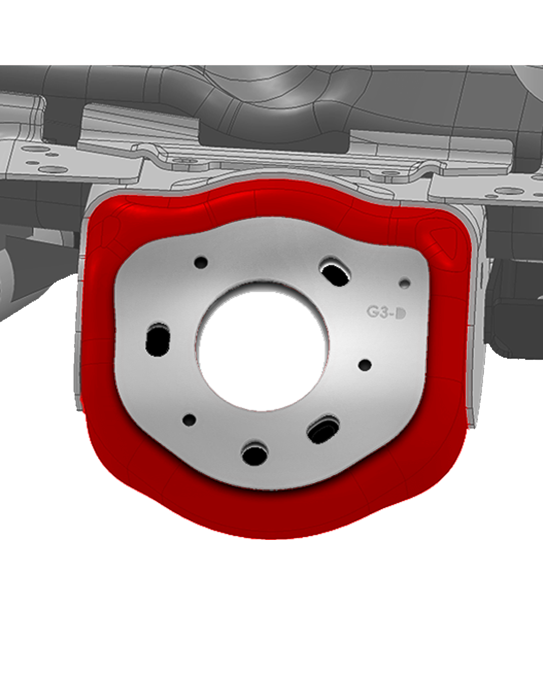 2017-2020 Gen 2 Raptor Coil Bucket Reinforcement Plate Kit