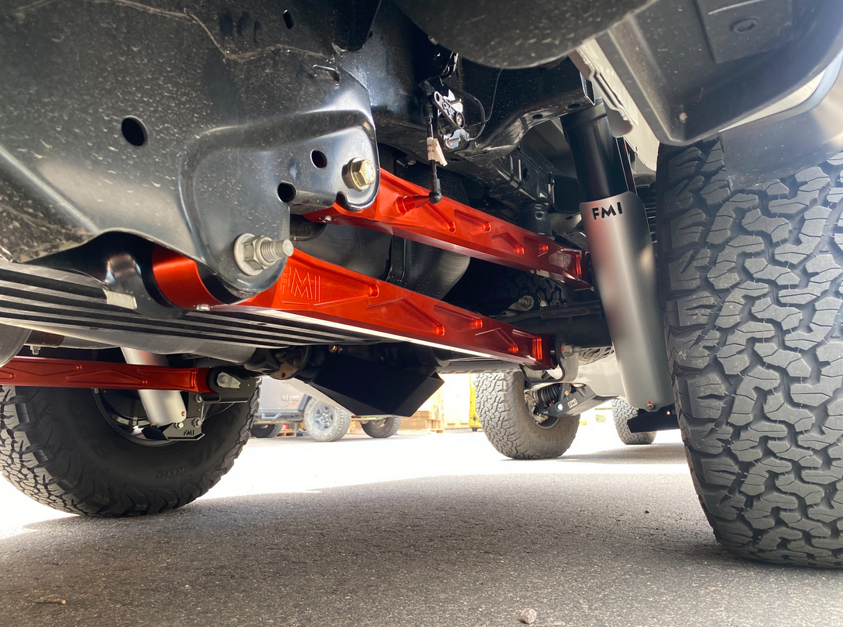 Ford Raptor (2021-2024) Billet Aluminum Rear Suspension Arms with Ultra-Flex Joints