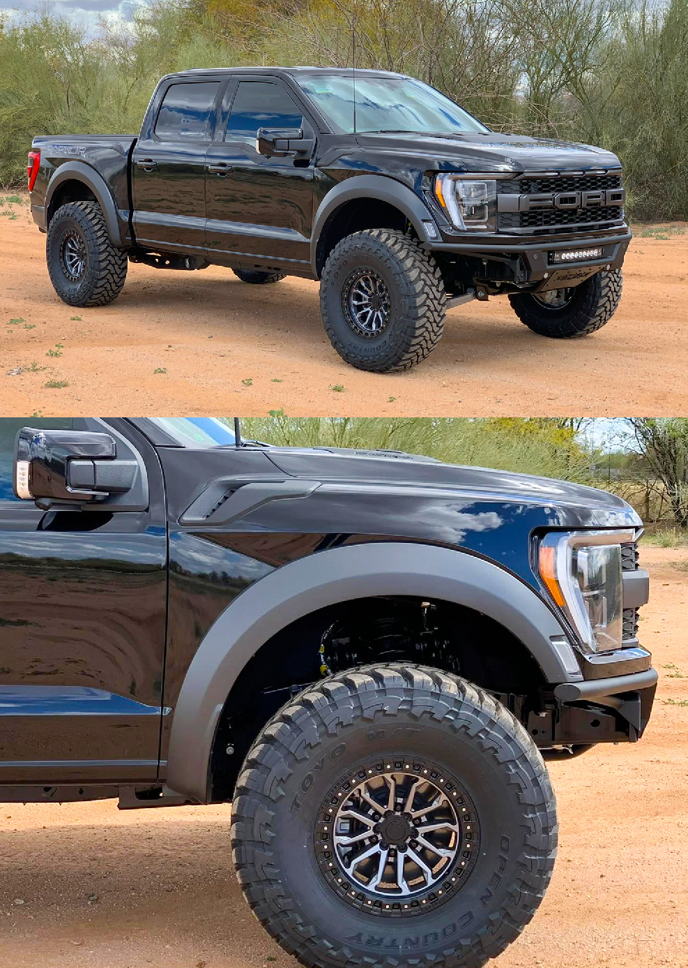 2021-2023 Raptor front leveling kit - 2 inch or 1.5 inch lift