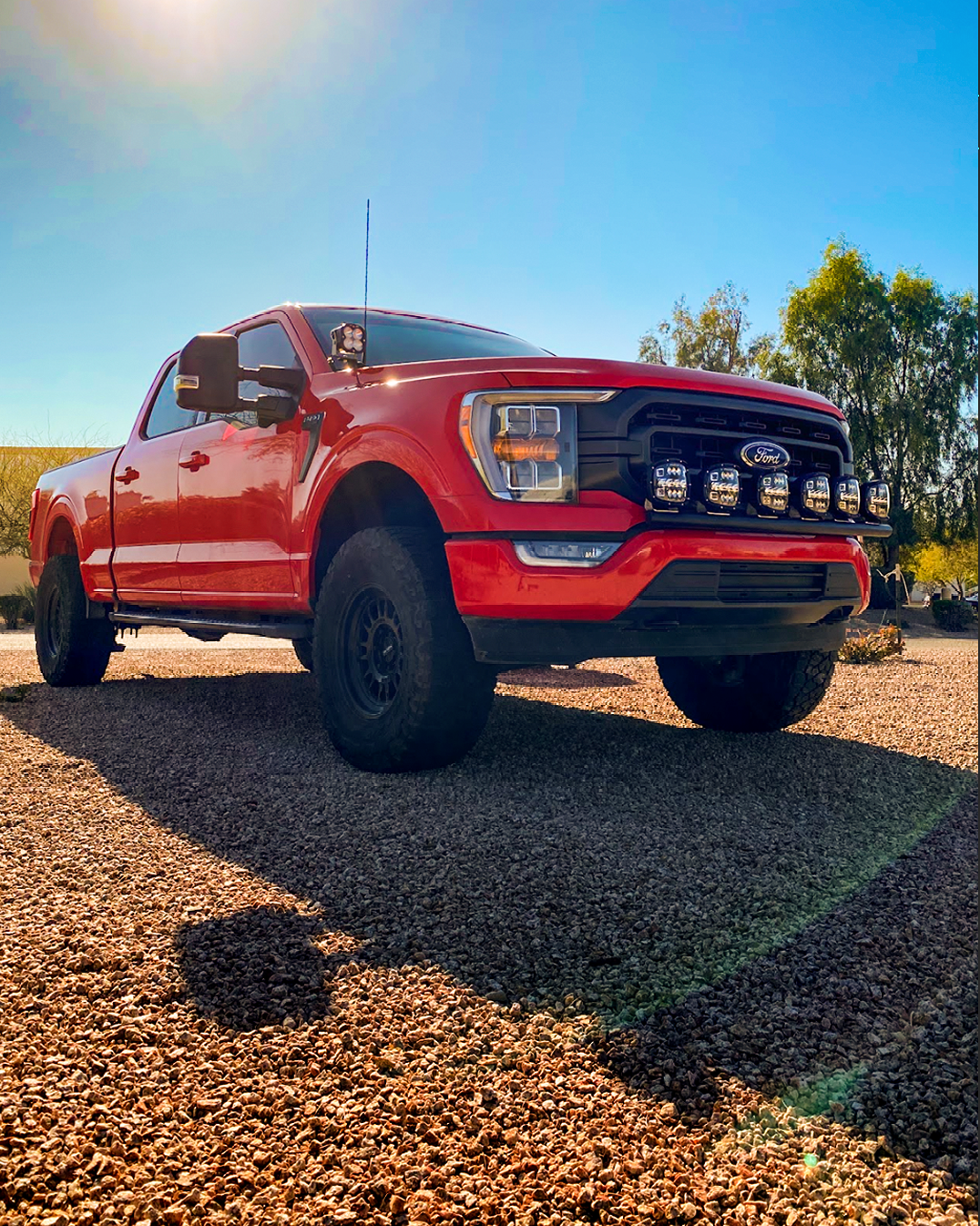 2021, 2022, 2023 Ford F150 Front Light Mount for stock bumper