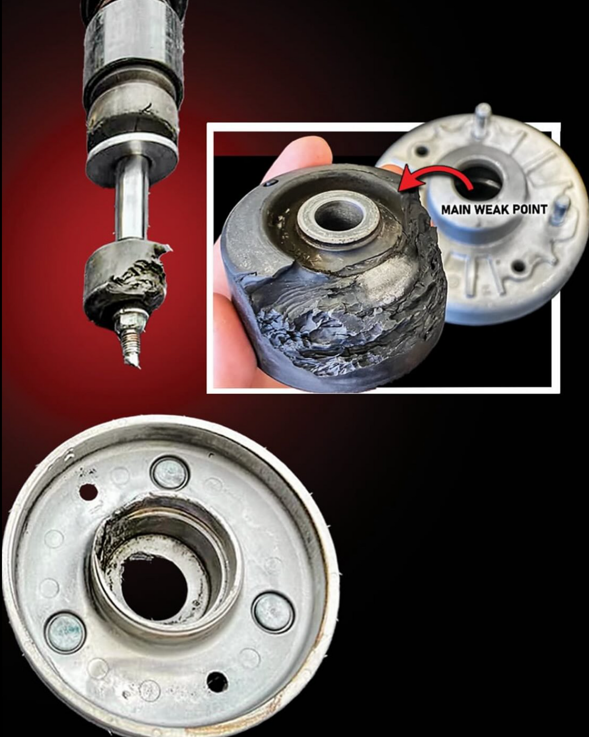 2021-2023 Raptor - Heavy Duty Billet Top Hat with 1.5 inch Lift for Stock Shock - Phase 1