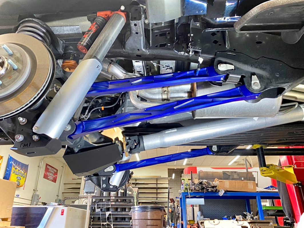 Ford Raptor (2021-2024) Billet Aluminum Rear Suspension Arms with Ultra-Flex Joints