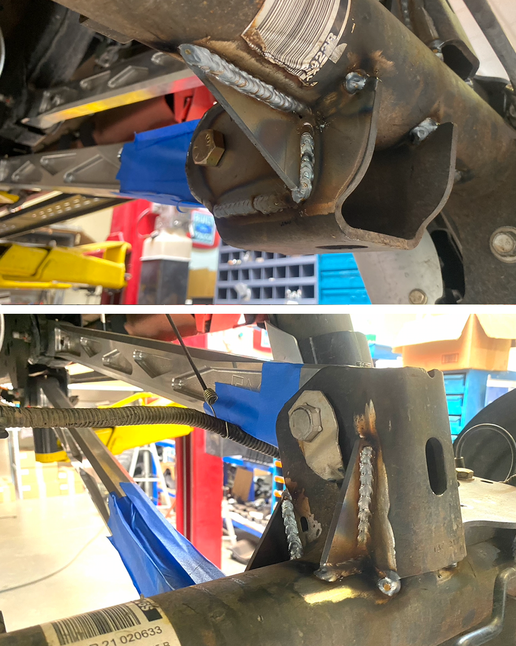 Gen 3 Raptor Rear Axle Gusset Kit