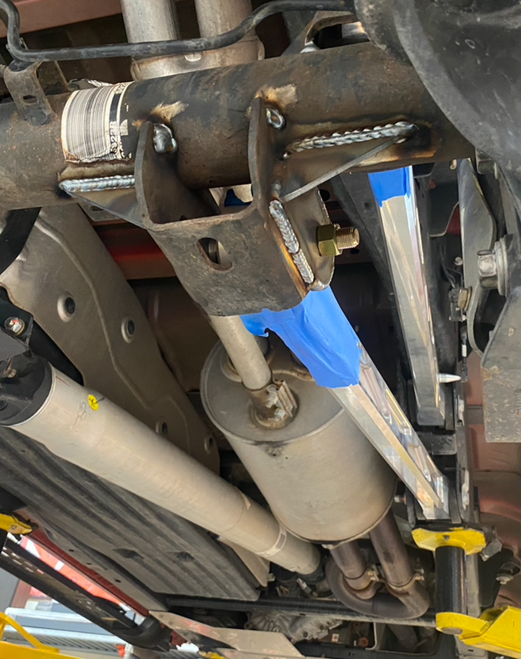 Gen 3 Raptor Rear Axle Gusset Kit