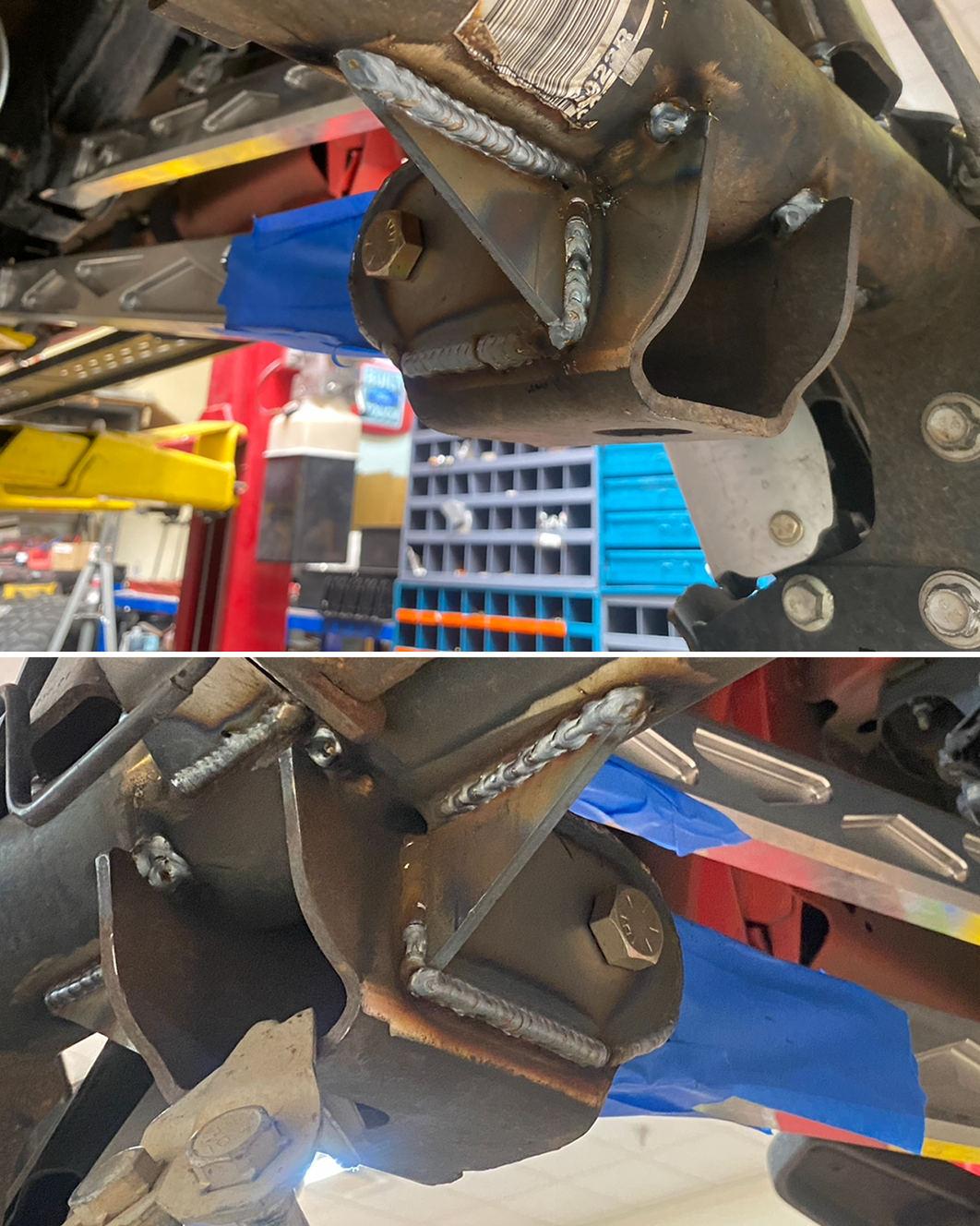 Gen 3 Raptor Rear Axle Gusset Kit