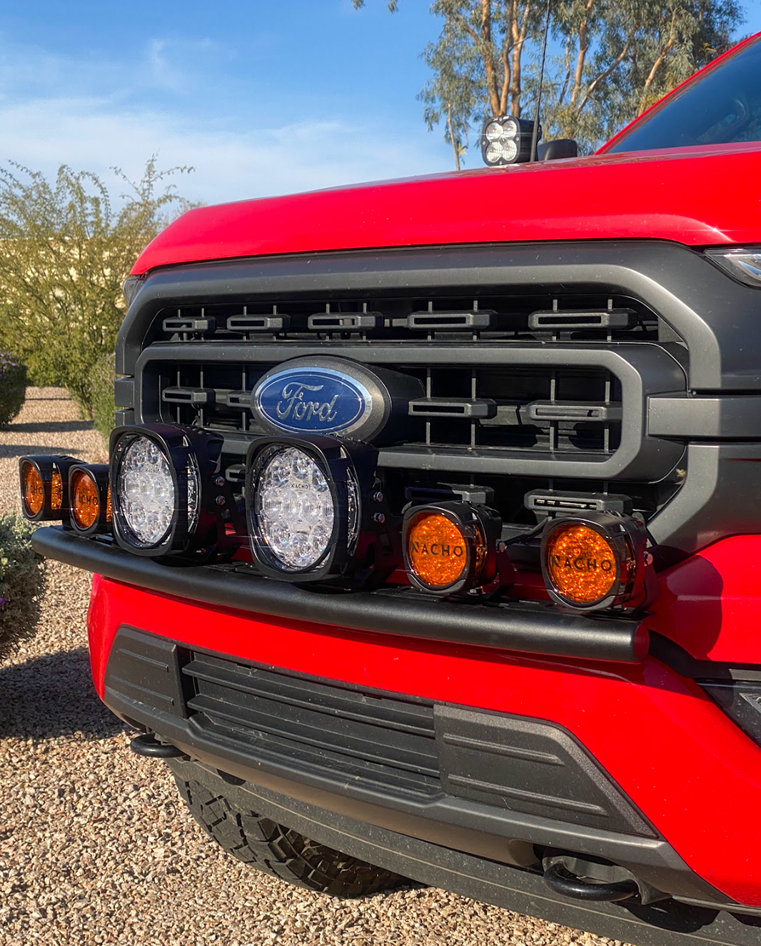 2021, 2022, 2023 Ford F150 Front Light Mount for stock bumper