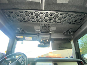 Bronco 2021 + Inside Roof Mount (across front seats with short front panel) by Adapt-A-Panel
