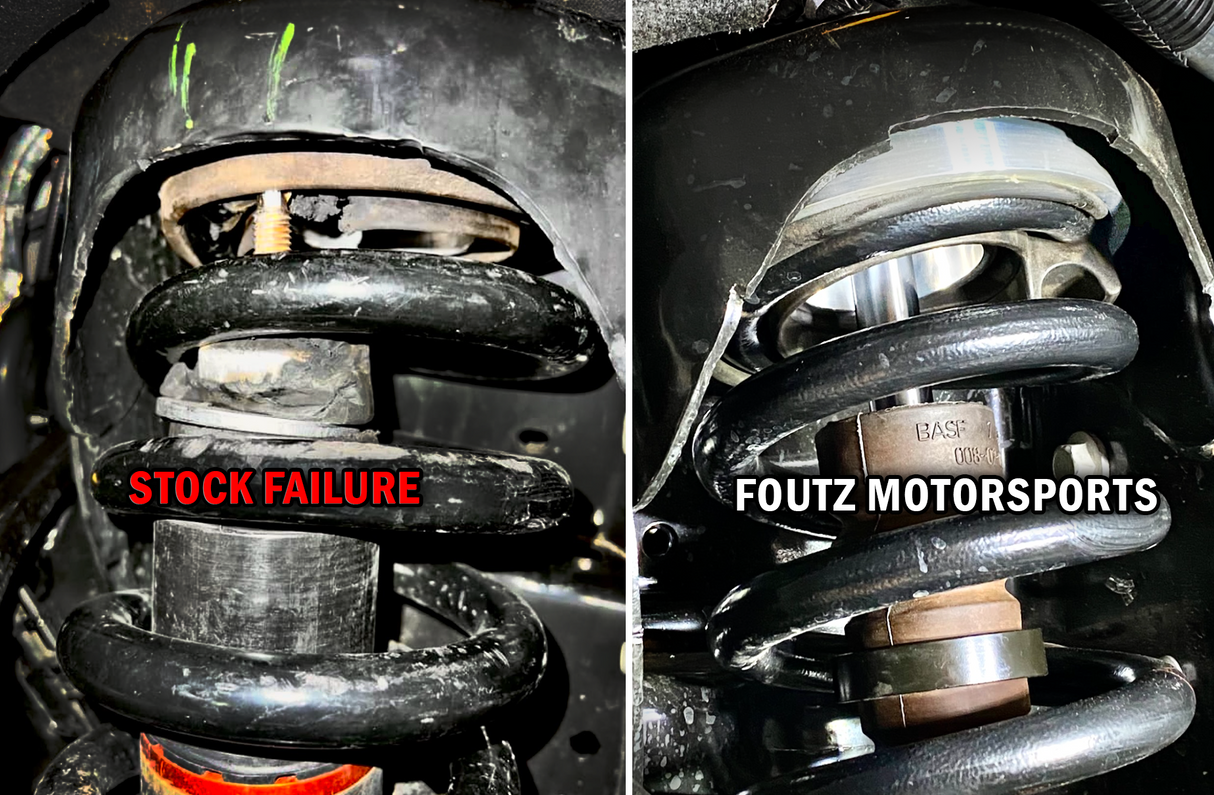 2024-Up Raptor - Heavy Duty Billet Top Hat with 1 inch Lift for Stock Shock - Phase 1