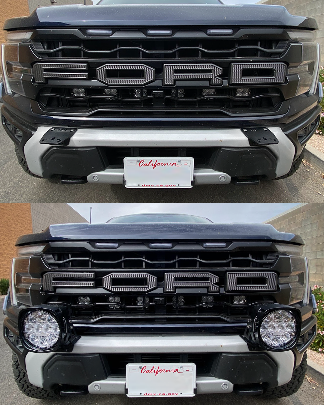 2024+ Gen 3.5 Raptor Light Mount Brackets (Stock Bumper) - Pair