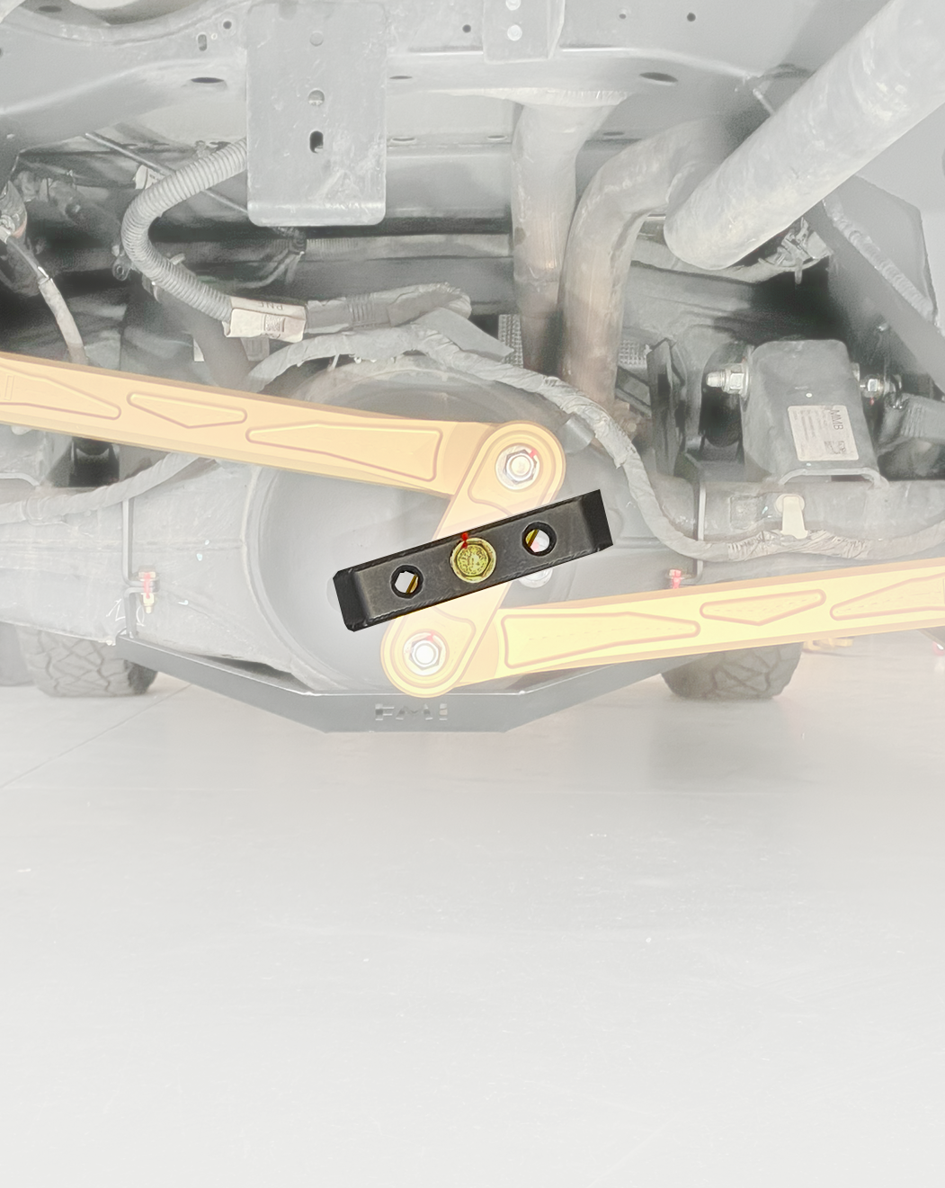 2024+ Ranger Raptor Long Travel Rear Suspension Watts Link Relocation Kit