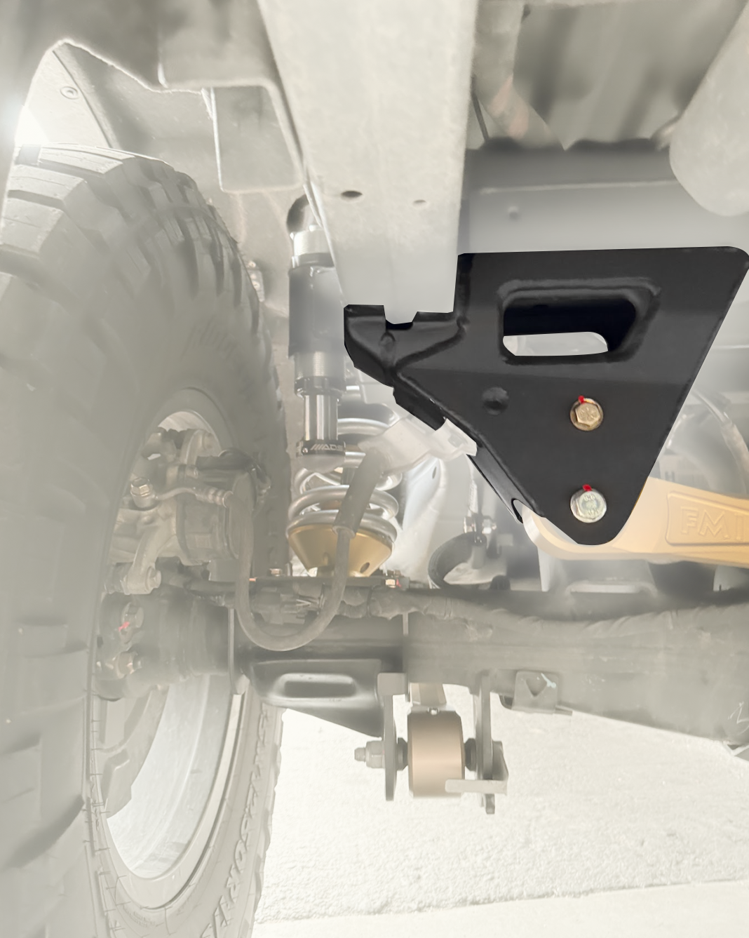 2024+ Ranger Raptor Long Travel Rear Suspension Watts Link Relocation Kit