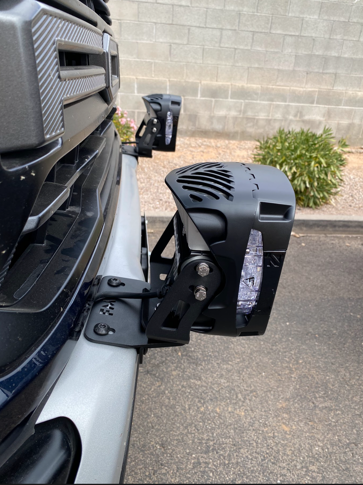 2024+ Gen 3.5 Raptor Light Mount Brackets (Stock Bumper) - Pair