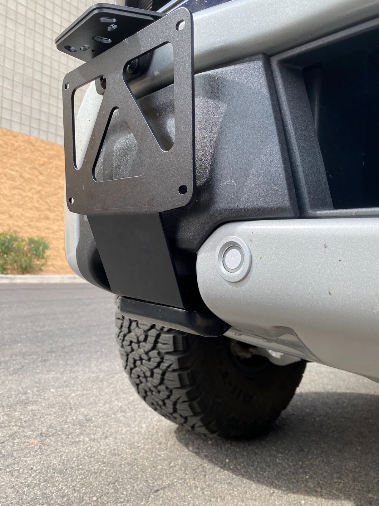 2024+ Raptor Tow Hook Front License Plate Mount