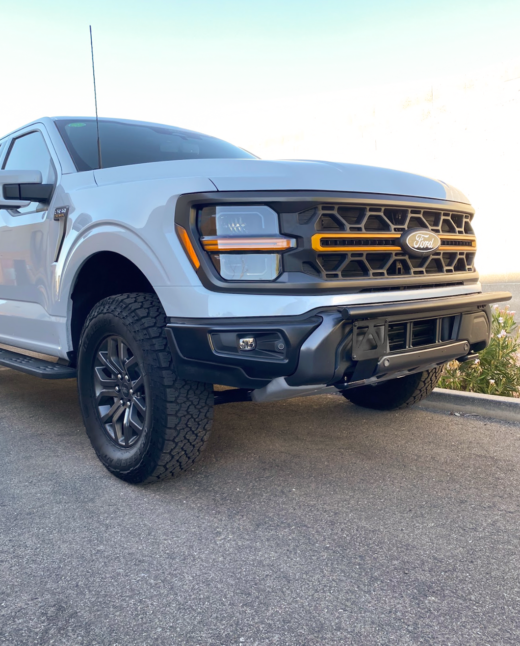 2025 F150 Tremor - Front Tow Hook License Plate Mount