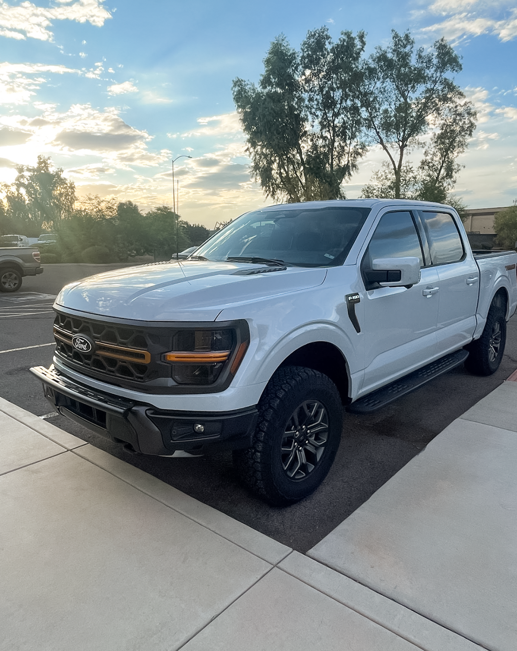 2025 Ford F-150 Tremor Front Light Mount (stock bumper)