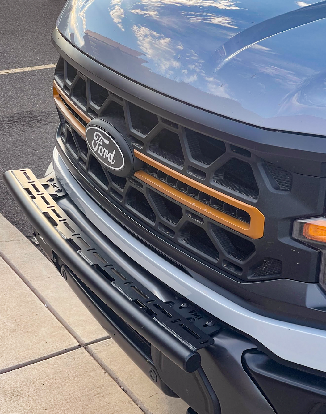 2025 Ford F-150 Tremor Front Light Mount (stock bumper)