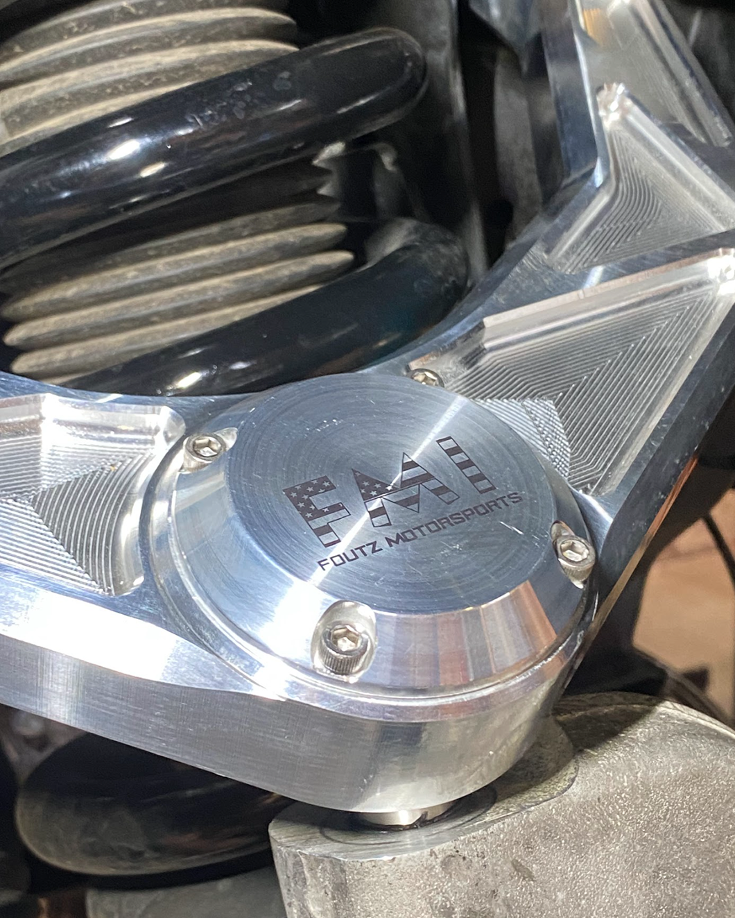 upper control arm machined out of billet aluminum for 2027 Ram TRX