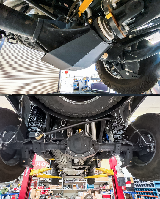 2027 Ram TRX Rear Differential Skid Plate Kit