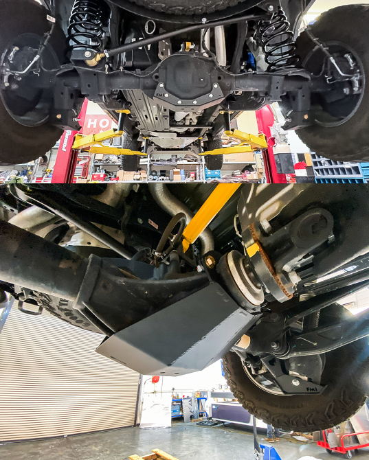 2027 Ram TRX Rear Differential Skid Plate Kit