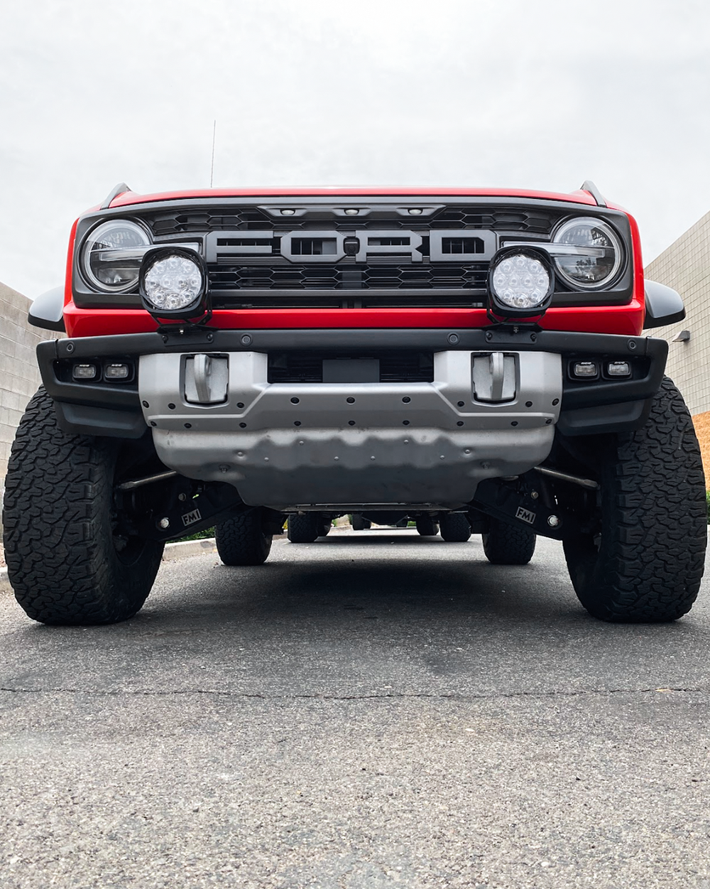 2022, 2023, 2024Bronco Raptor Light Mount Brackets (Stock Modular Bumper) - Pair