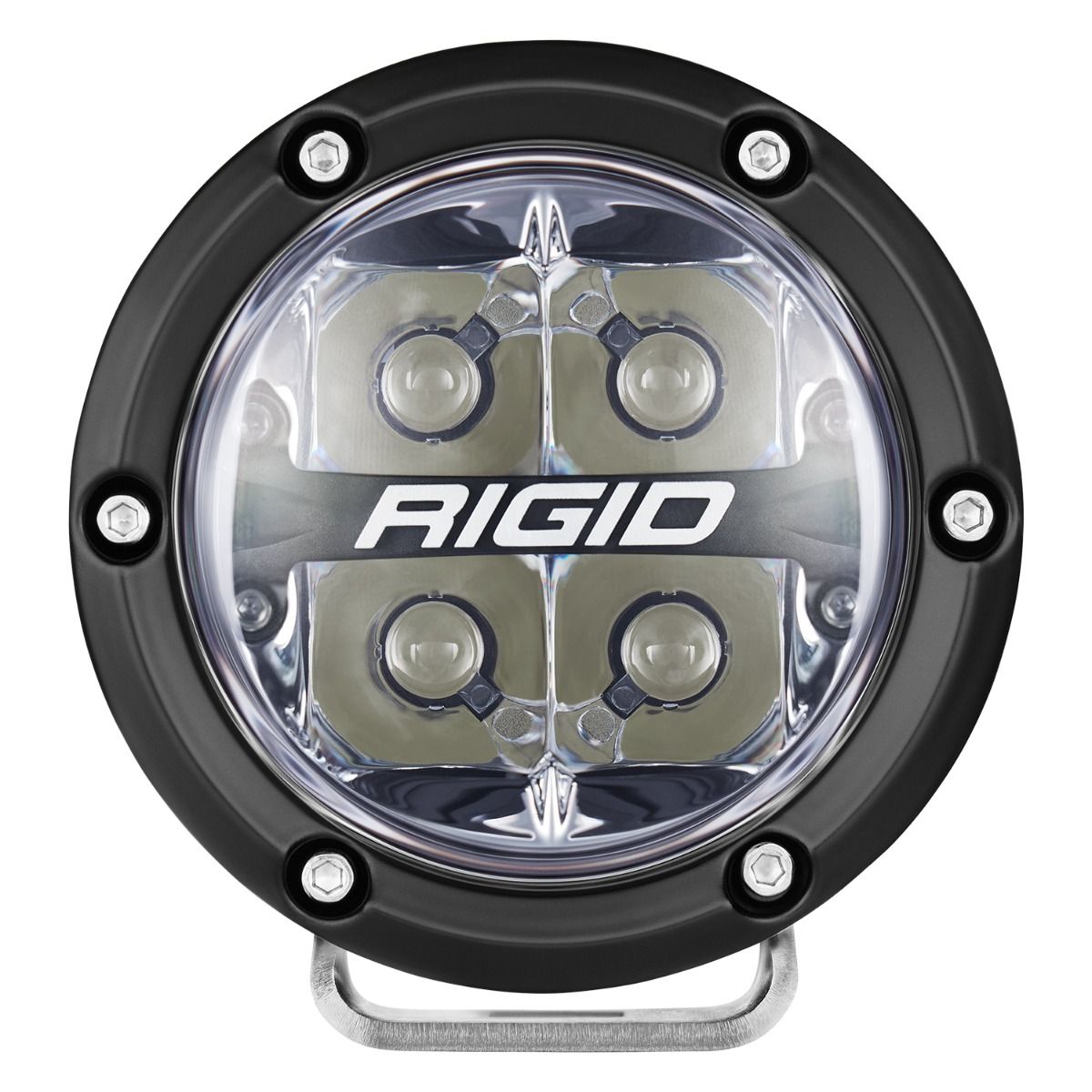 Rigid Industries - 360-Series RGBW 4 Inch Spot Optic with RGBW Backlight Pods - Pair