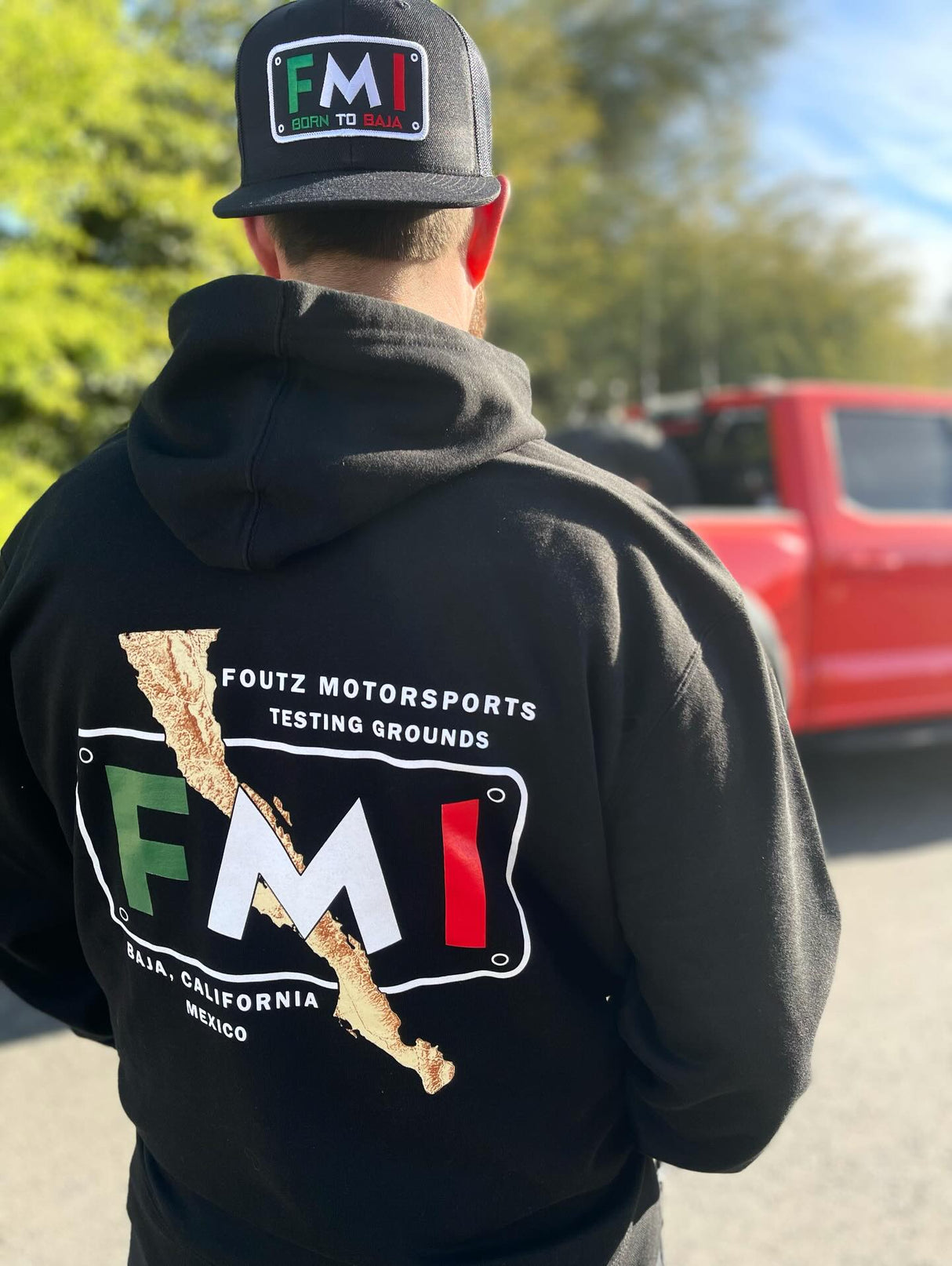 Born To Baja Hoodie - Foutz Motorsports