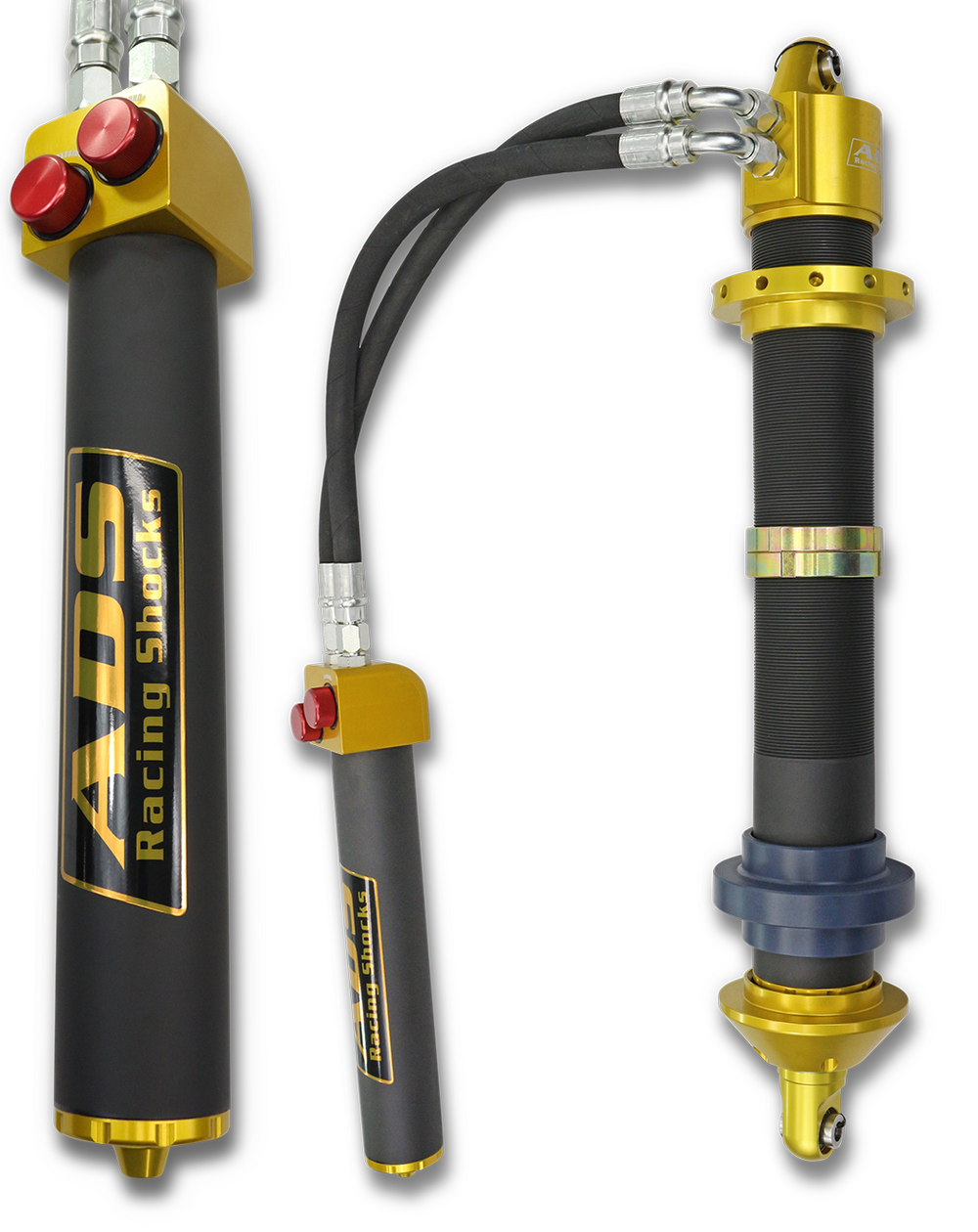 ADS Race Multi-Bypass Ring (MBR) Coil over Remote Reservoir Shock Suspension - 3.0 x 14" Travel